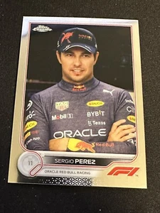 2022 Topps Chrome Formula 1 Sergio Perez Base F1 Drivers #24 I024 - Picture 1 of 2