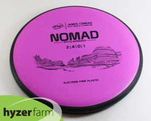 MVP CONRAD FIRM ELECTRON NOMAD *pick color & weight* Hyzer Farm disc golf putter - Picture 1 of 29