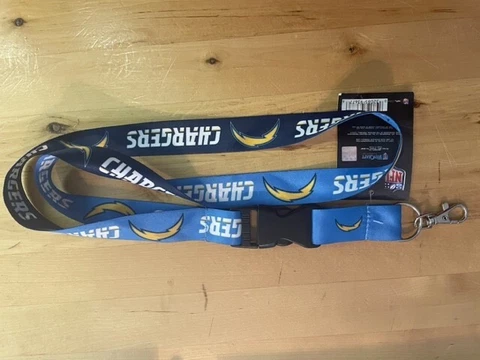 San Diego Chargers NFL Lanyard Key ID Holder WINCRAFT Licensed Product Cover