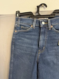 Jeans donna Levi Strauss Signature Heritage vita alta taglia 2/W26 nuovo con etichetta - Foto 1 di 22