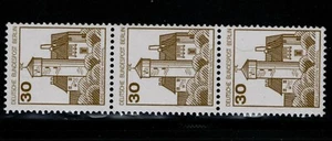 Berlin Rollenmarke Dreierstreifen Mi. - Nr. 534 A I R postfrisch mit Nummer 445 - Bild 1 von 2