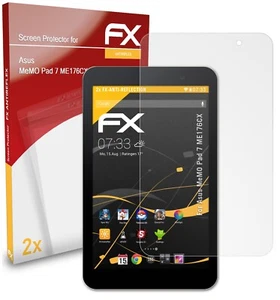 2x Lámina Protectora de Pantalla para Asus MeMO Pad 7 ME176CX mate y antigolpes - Imagen 1 de 9