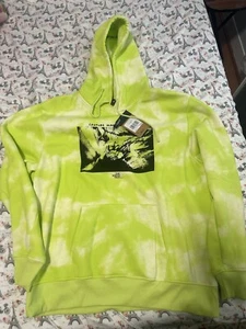 The North Himalayan Bottle Source Hoodie Castles Made of Stone Mens XL BNWT HTF - Picture 1 of 5