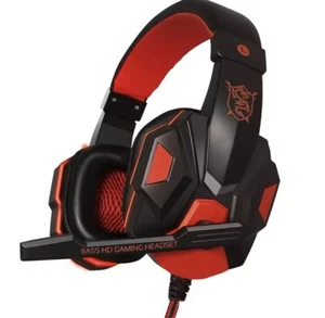 CUFFIE GAMING DA GIOCO CON MICROFONO RIDUZIONE DEL RUMORE LUCE LED PS4 PS5 XBOX - Foto 1 di 3