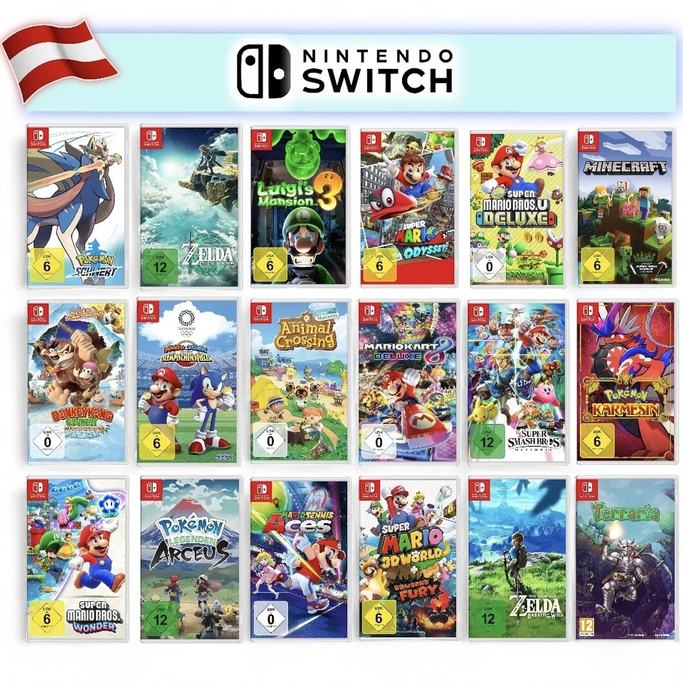 ⭐️ NINTENDO SWITCH Spiele Auswahl BEST OF - Switch (OLED) Games (Mario Kart etc) - Bild 1 von 1
