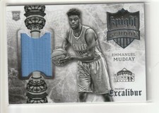 Emmanuel Mudiay 2015-16 Panini Excalibur Knight School Rookie #3