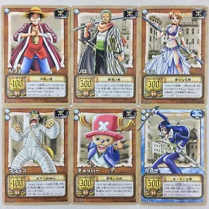 One Piece Carddass Barockwerke Angriff reguläre Karten komplett Bandai 2002 Japan - Bild 1 von 22