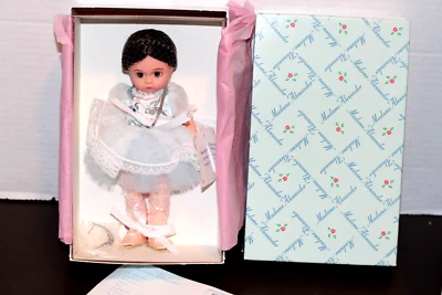 MUÑECA MADAME ALEXANDER RECITAL DE BALLET AZUL #17640 NUEVA EN CAJA 1999 8" DE ALTO Foto 1 de 4