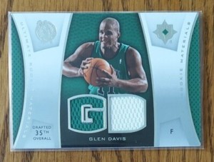 Glen Davis (Celtics) 2007-08 Ultimate Collection Rookie Materials JERSEY