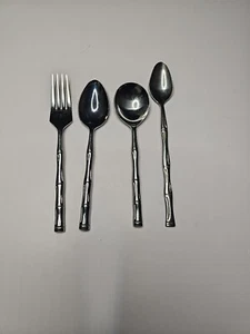 Lot 4 Reed & Barton Rebacraft ROYAL BAMBOO Flatware - Picture 1 of 4