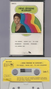 Nina Simone In Concert - Live In Las Vegas 1965 ,RARE 1976 OXFORD LABEL CASSETTE - Picture 1 of 3