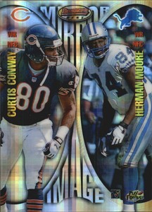 1997 Bowman's Best Mirror Atomic Refractor Herman Moore Conway Tim Brown T Glenn