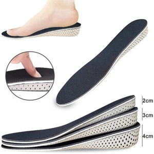 Arch Support Insoles Heel Insert Increase Taller Pad Shoe Memory Cotton Heighten - Picture 1 of 15