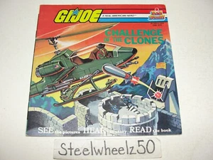GI Joe Challenge Of The Clones Book Only 1984 Kids Stuff DBR 209 No Record RARE - Imagen 1 de 4