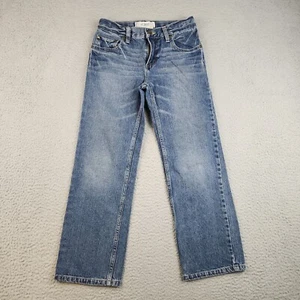 Y2K Urban Pipeline Jeans Boys 10 (24x23) Blue Straight Leg Relaxed Skater Denim - Picture 1 of 12