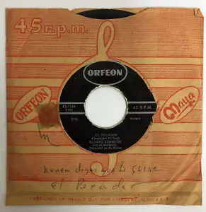 ALVARO ZERMEÑO - EL PECADOR / NUNCA DIGAS - MEXICAN 7¨ SINGLE, PAPER SLEEVE - Picture 1 of 4