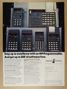 1979 Hewlett-Packard HP 33E 38E 29C 19C 67 97 Calculators vintage print Ad - Picture 1 of 1