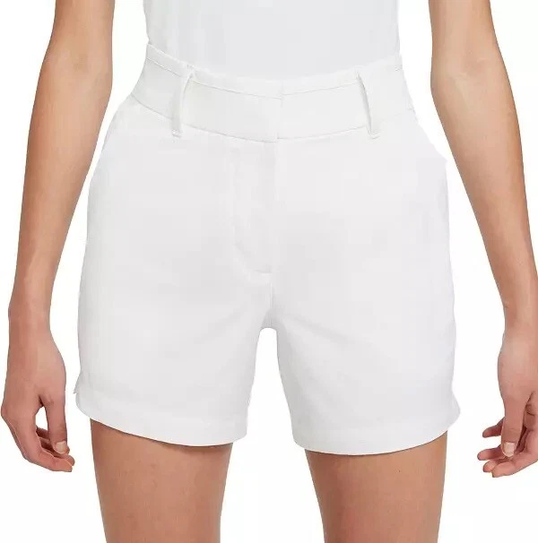 Nike Women's Dri-FIT Victory 5" Golf Shorts White XS
