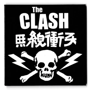 Offizieller The Clash Magnet Logo Artwork für Kühlschrank Spind o.ä. - Bild 1 von 4