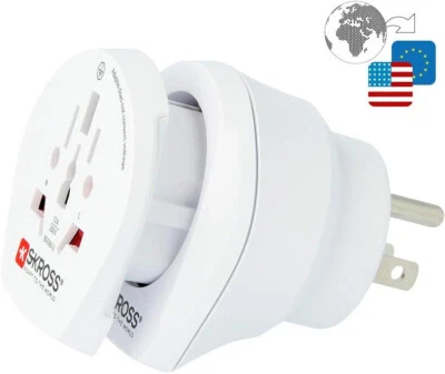 SKROSS Combo World to USA / World to Europe (Schuko) - Travel Plug Adapter - Image 1 of 4