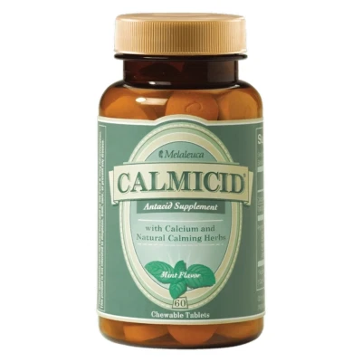 Melaleuca Calmicid Antacid  60 Tablets | Fast Heartburn & Indigestion Relief - Image 1 of 4