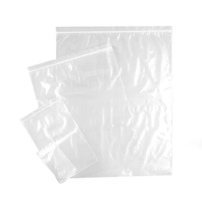 MAQA Sacchetti trasparenti richiudibili chiusura lampo sacchetti chiusura a pressione