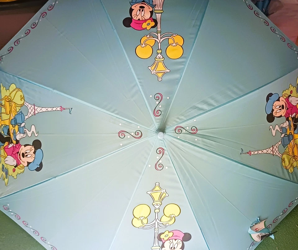 Paraguas señora, Shaw, azul claro, nuevo Foto 1 de 3