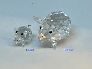 SWAROVSKI FIGUREN: Schweine mit OVP & Zertifikat - Bild 1 von 1