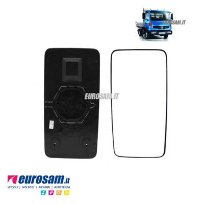 VETRO PRINCIPALE DX SX ADATTO A NISSAN ATLEON DAL 2000 IN POI MISURA 395X195 MM - Immagine 1 di 2