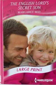 The English Lord's Secret Son by Margaret Way Large Print Hardcover - Imagen 1 de 2