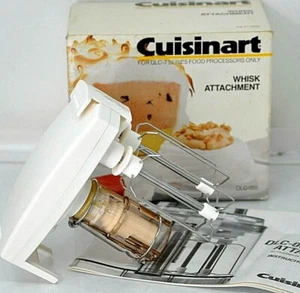 Cuisinart Whisk Attachment DLC-055 for DLC-7 Food Processor Box Instructions - Picture 1 of 2