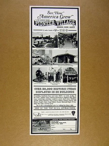 1968 harold warp Pioneer Village minden nebraska 7x photo vintage print Ad - Picture 1 of 1