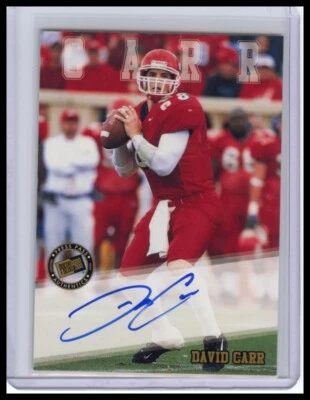 2002 Press Pass #NNO David Carr Autographs - Image 1 of 2