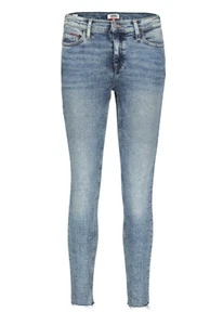 Tommy Hilfiger Nora Mid Rise Skinny Ankle Jeans Blue - Picture 1 of 4