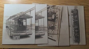 Lot of 10 Vintage Photographs J.G. Brill Co. Trolley Tram 1920's - Picture 1 of 13