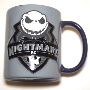 NEW Disney Parks Nightmare Before Christmas Soccer Mug Embossed Jack Skellington - Picture 1 of 6
