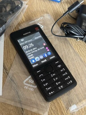 Nokia 301 - Schwarz - Bild 1 von 4