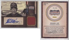 2012 Americana Heroes & Legends Elite Materials Signatures /99 Shade Lee Auto