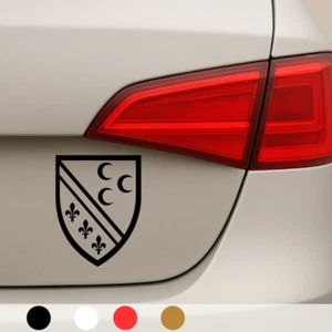 2x Sandzak Bosniak Bosnien Aufkleber 8x10cm Auto Motorrad Laptop Sticker Decal - Bild 1 von 3