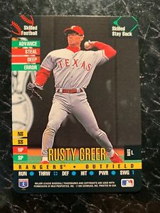 Rusty Greer  1995 DONRUSS TOP OF THE ORDER Texas Rangers ODD BALL