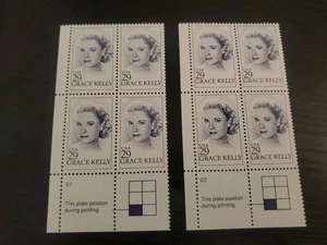 Scott #2749 Grace Kelly Plate 2 Blocks Of Four Stamps - MNH P#S2 LR - Picture 1 of 1