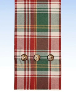 Bardwill Table Linens HENLEY PLAID Holiday Table Runner Red & Green Tartan 70" - Picture 1 of 1