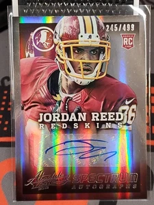 2013 Panini Absolute Spectrum Auto #145 Jordan Reed RC /499 - Picture 1 of 11