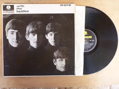 The Beatles- With The Beatles - 1963 UK Mono FIRST Press 12" Record - Image 1 of 4