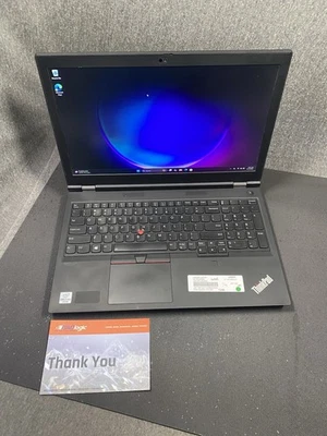 Lenovo ThinkPad P15 Gen 1 i7-10850H 16GB RAM 256GB NVMe Quadro T2000 W11P J11963 - Image 1 of 4