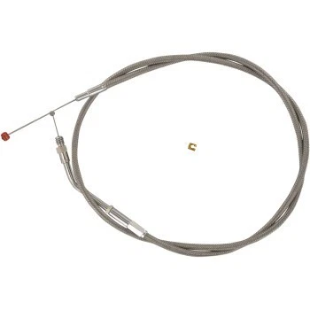 Cabo de aceleração Barnett Clear Coat 39 pol +6" 81-89 Harley FL/FX/XL 102-30-3002406 - Imagem 1 de 1