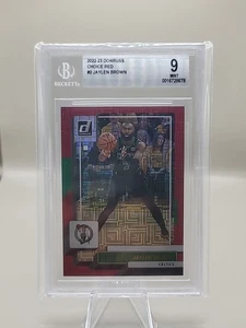 🔥2022-23 Panini Donruss Jaylen Brown #2 Choice Red #99/99 Boston Celtics🔥 - Picture 1 of 2