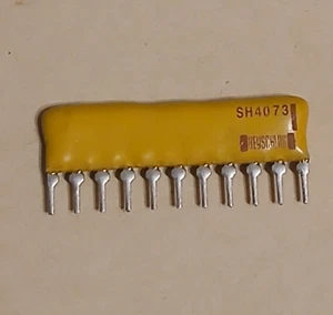 Beyschlag SH4073 SIL-11 Widerstandsnetzwerk  *1 Stück* *NOS* - Picture 1 of 2