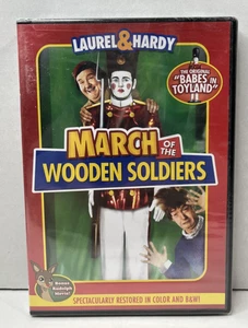 Laural & Hardy -- March of the Wooden Soldiers [1934] (DVD, 2007) - New/Sealed  - Foto 1 di 6