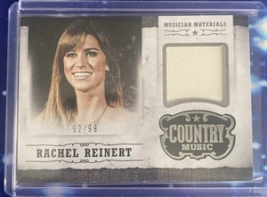 2014 Panini Country Music Rachel Reinert MATERIAL RELIC Trading Card #M-RR 62/99 - Picture 1 of 2